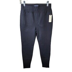 ​NWT Anthropologie Sanctuary Womens XS Black Pull-On Mid Rise Stretch Jeggings